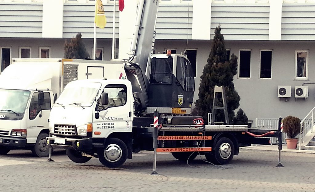 Kiralık Sepetli Vinç