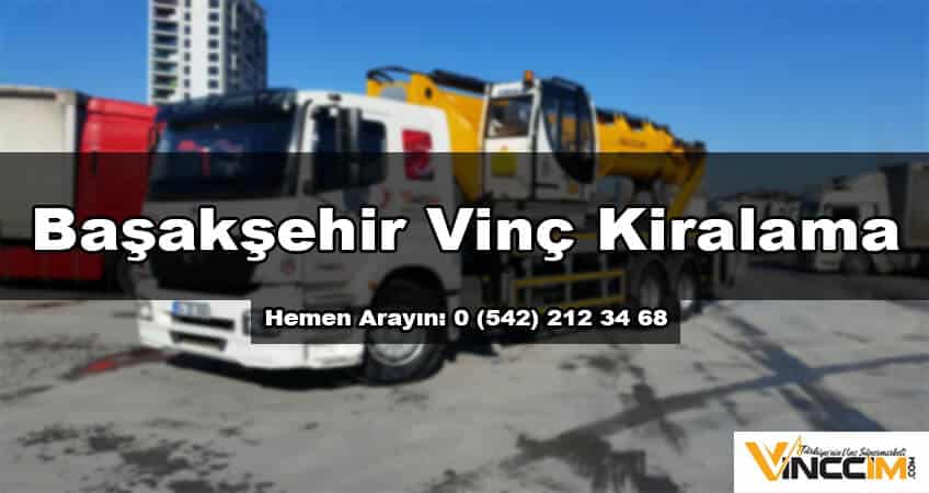 başakşehir vinç kiralama