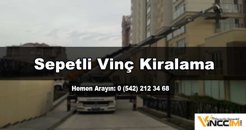 sepetli vinç kiralama